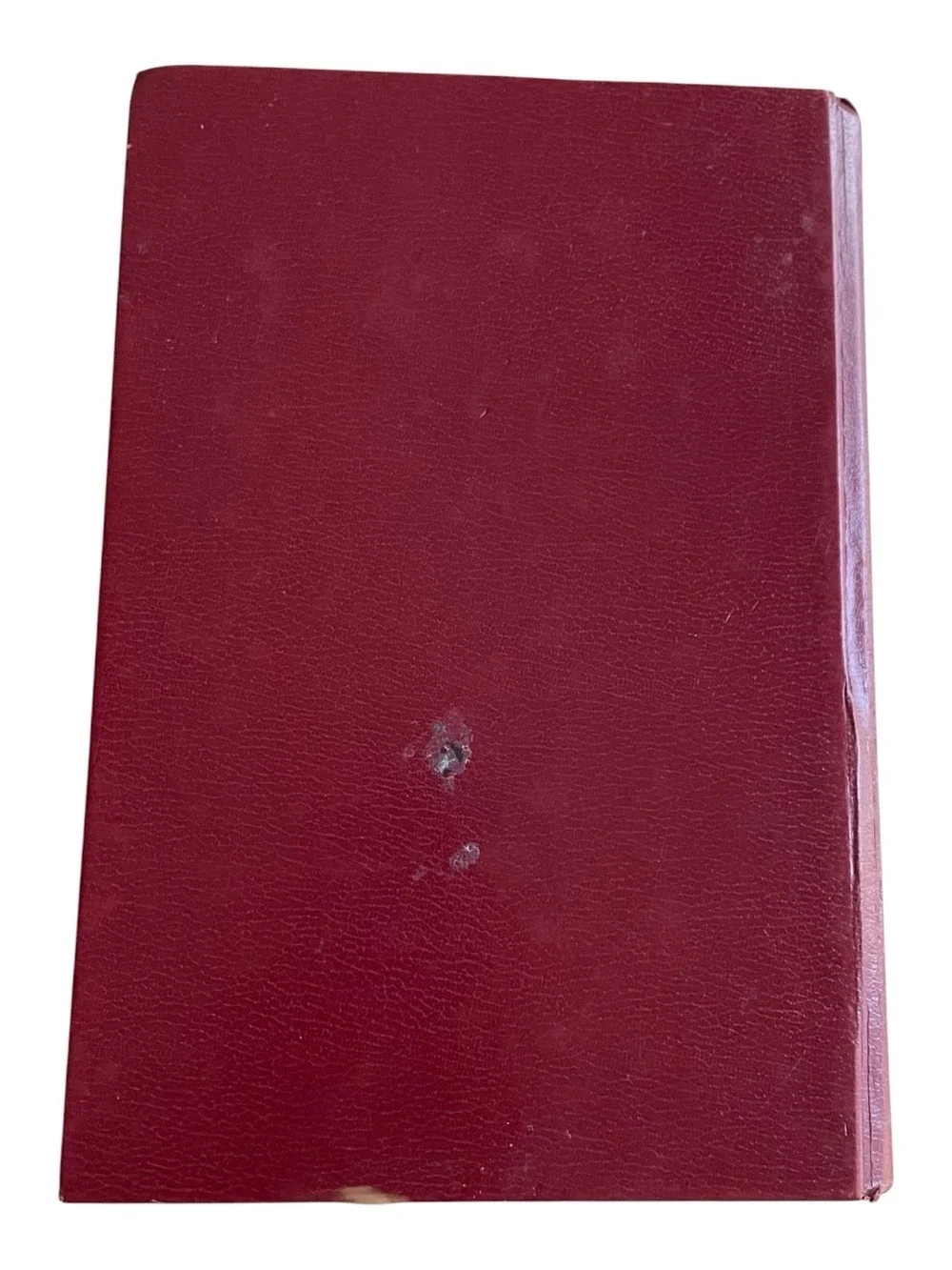 PTL Parallel Bible KJV & The Living Bible Large Print Burgundy Leatherette 1983